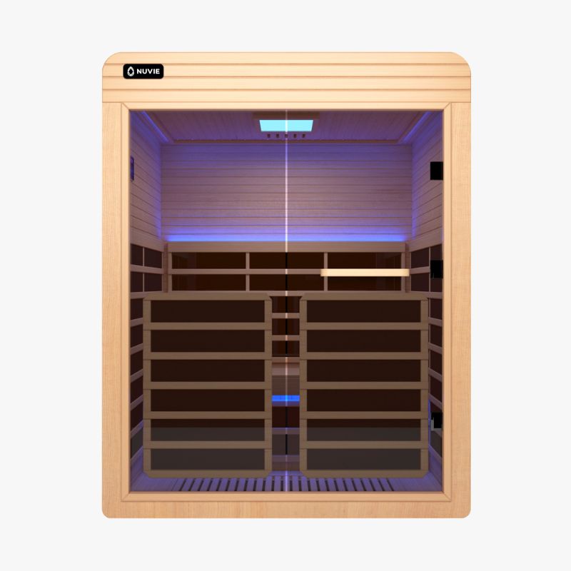 NUVIEArc3PersonIndoorFarInfraredSauna
