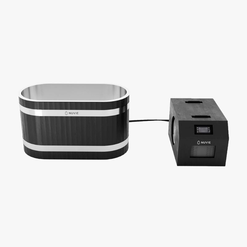 Ember Pro NUVIE Ember Pro Commercial Ice Bath and Hot Tub (Black) — Proactive ...