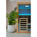NUVIEImmerse4-6PersonFarInfraredSaunaActualLookFrontSideView