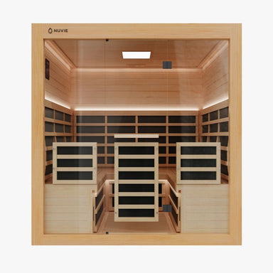 NUVIEImmerse4-6PersonFarInfraredSauna