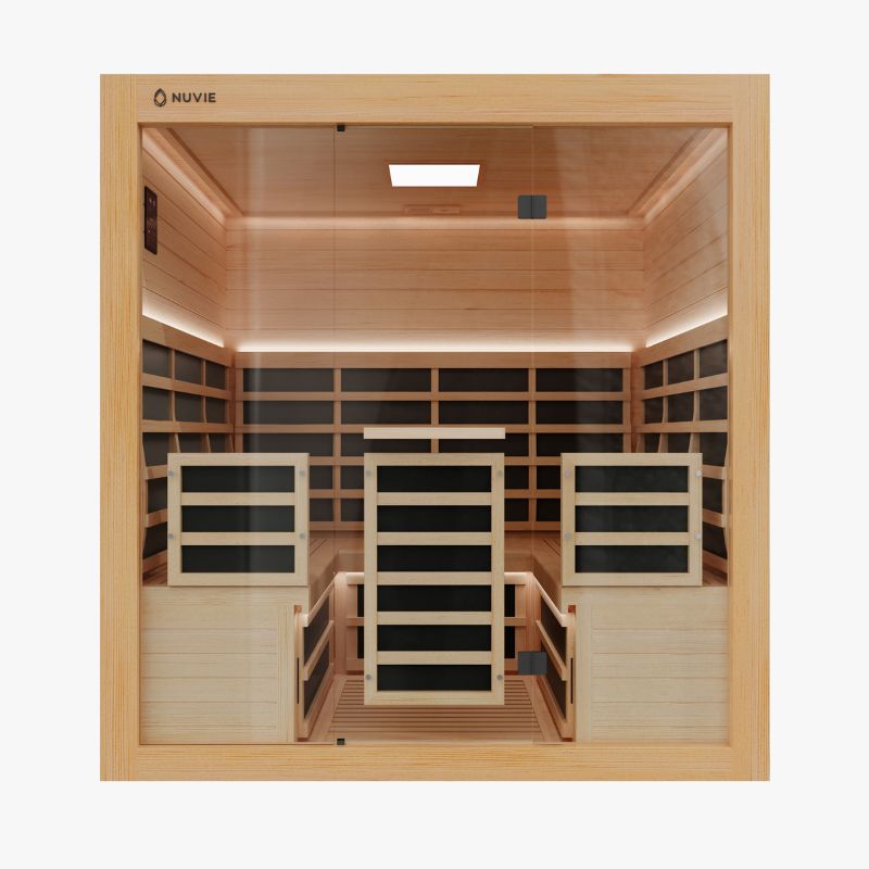 NUVIEImmerse4-6PersonFarInfraredSauna