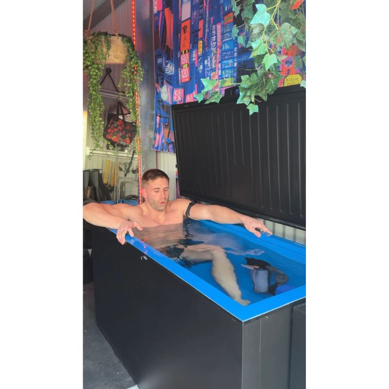 Ice Bath & Compression Home Recovery Bundle | Normatec 3 Legs and Plunge City Chest Freezer Ice Bath