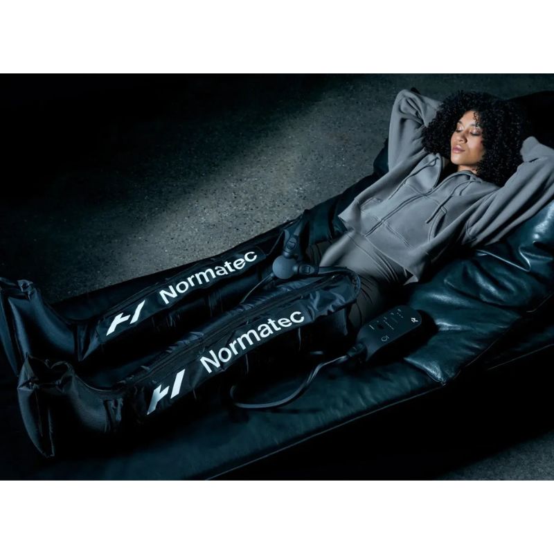 Ice Bath & Compression Home Recovery Bundle | Normatec 3 Legs and Plunge City Chest Freezer Ice Bath