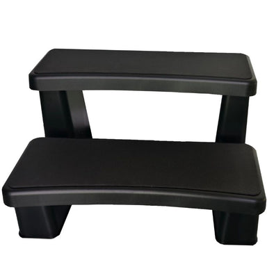 Plunge City GripStep XL Chest Freezer Stool in black colour front view