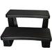 Plunge City GripStep XL Chest Freezer Stool in black colour front view