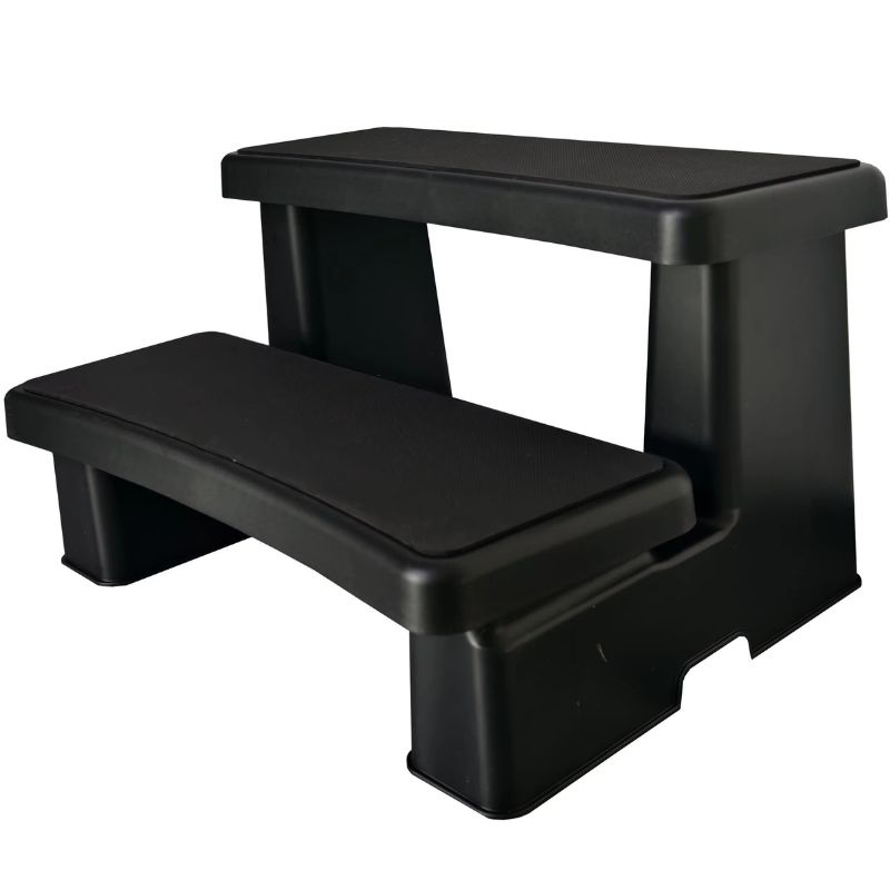 Plunge City GripStep XL Chest Freezer Stool in black colour