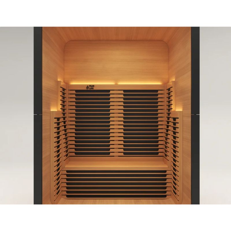 PlusLife 2-3 Person Lumina Full Spectrum Indoor Infrared Sauna
Inside Look of the unit
