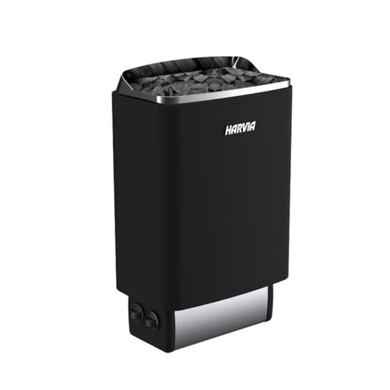 PlusLife 4–5 Person Max 2.0 Traditional Outdoor Sauna's Harvia Top Steel Heater