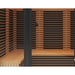 PlusLife 4-5 Person Max Full Spectrum Outdoor Infrared Sauna
 Look of the bench 