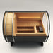 PlusLife 6-8 Person Meridian Barrel Outdoor Traditional Sauna Panoramic View Model Top View