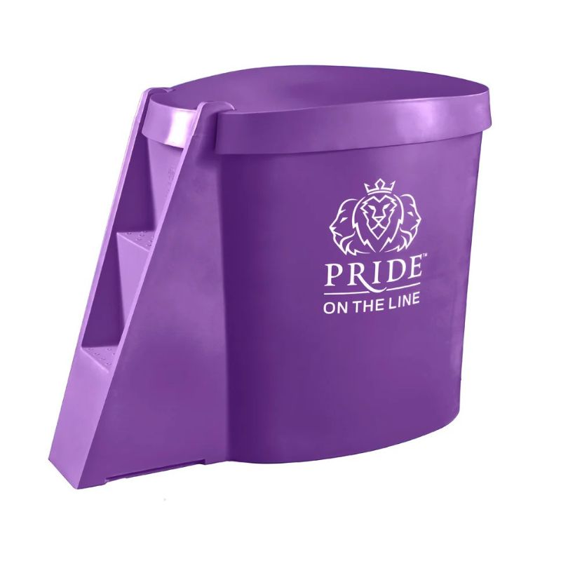 PrideOnTheLineRecoveryBathCompactBuddyMiniPackagePurpleColour