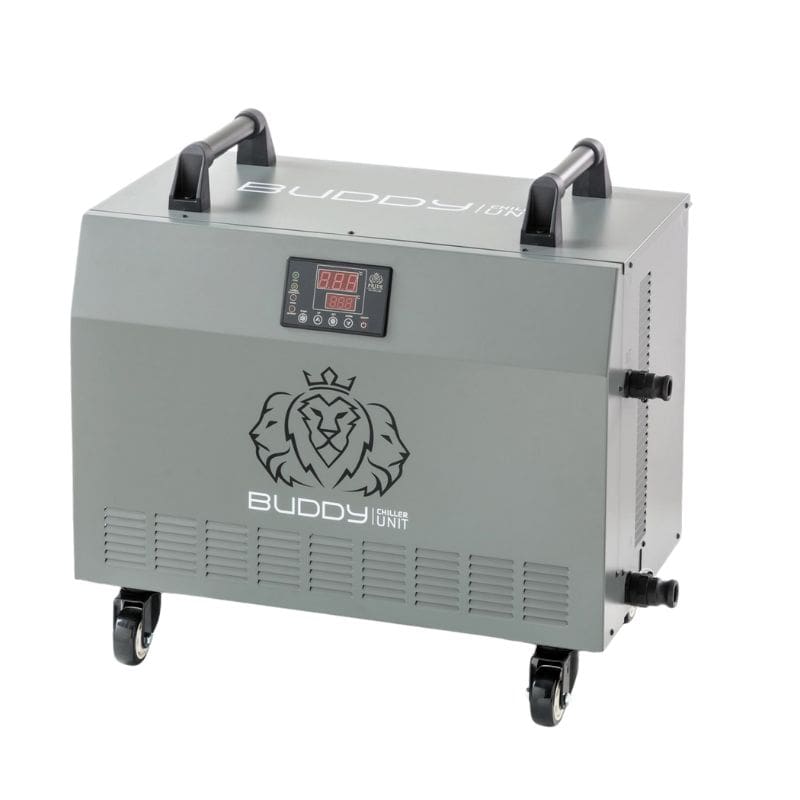 Pride On The Line Buddy Chiller Unit In Grey Colour Top Side View