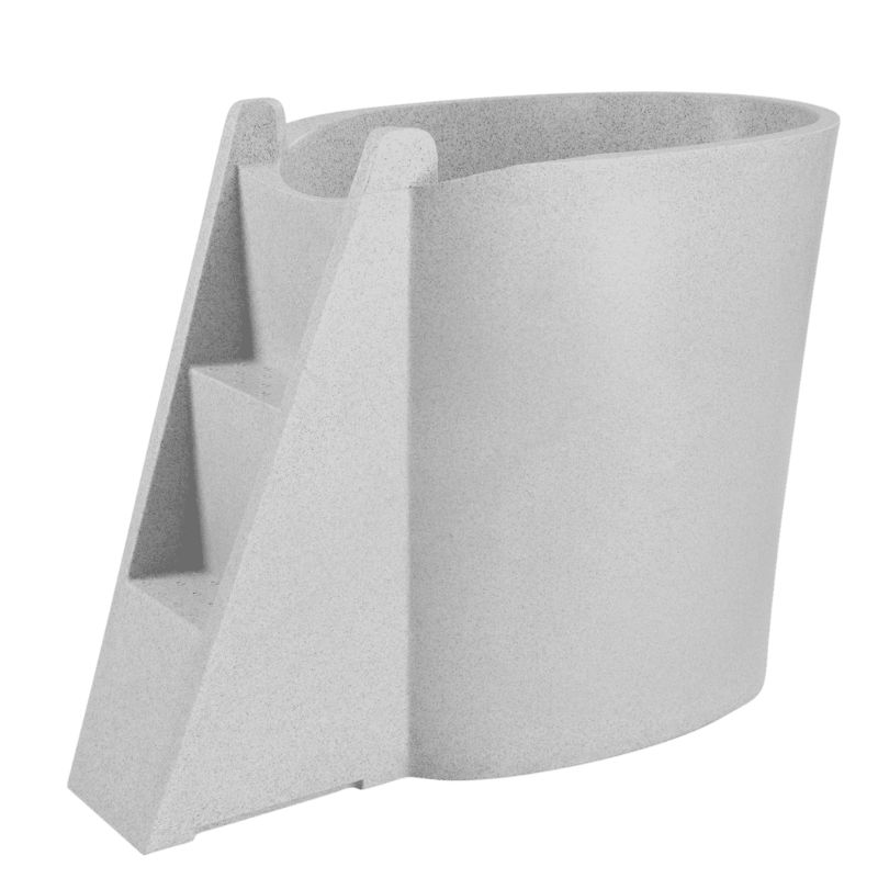 Pride On The Line Recovery Ice Bath Compact Natural Range Snow Front View