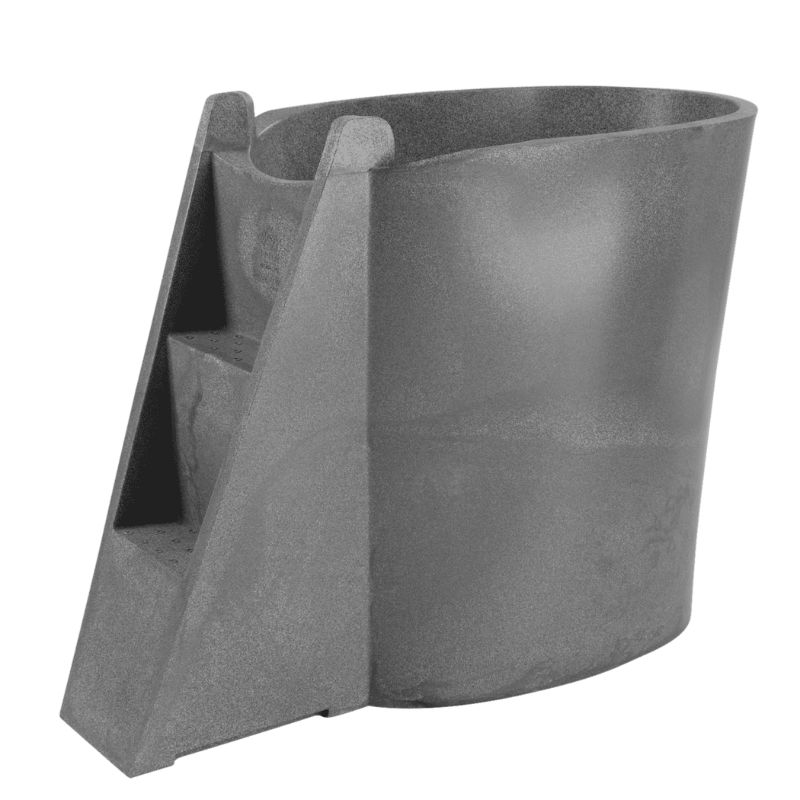 Pride On The Line Recovery Ice Bath Compact Natural Range Storm Front View