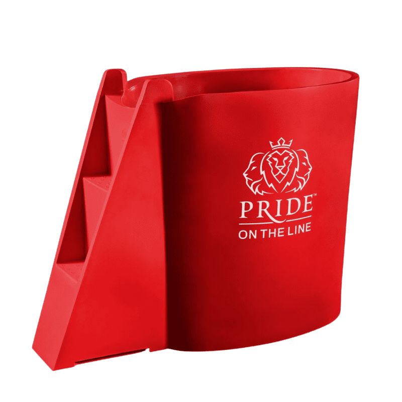 Pride On The Line Recovery Ice Bath Compact in Red Colour