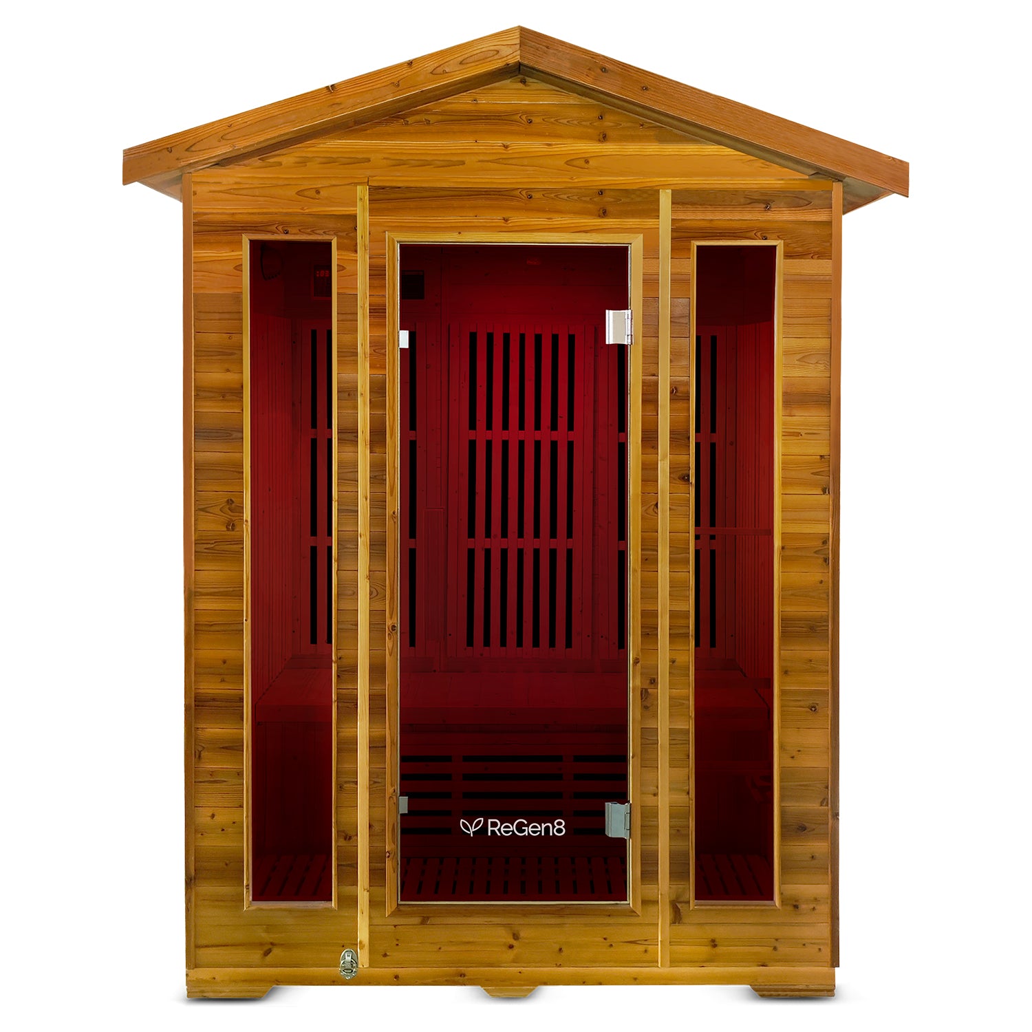 ReGen8 Trio 3 Person Natural Outdoor Infrared Sauna