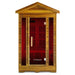 ReGen8 Duo 2 Person Outdoor Infrared Sauna in Natural Colour Front View