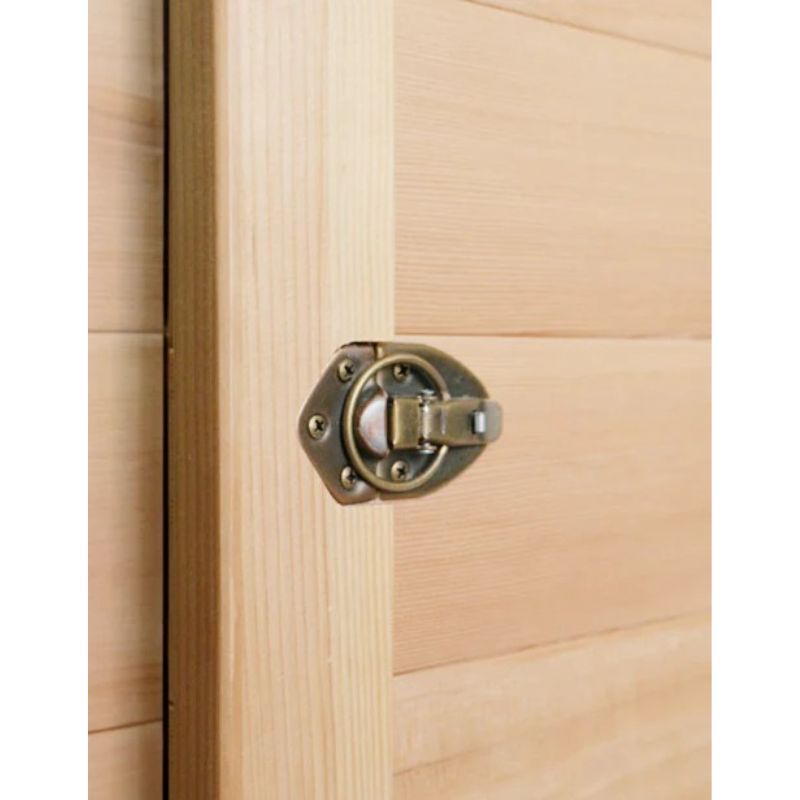ReGen8 Duo 2 Person White Indoor Infrared Sauna Assembly Lock Look