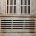 ReGen8 Duo 2 Person White Indoor Infrared Sauna Panels at the bench part look
