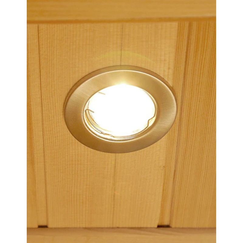 ReGen8 Duo 2 Person White Indoor Infrared Sauna Reading Light Look When Turned On