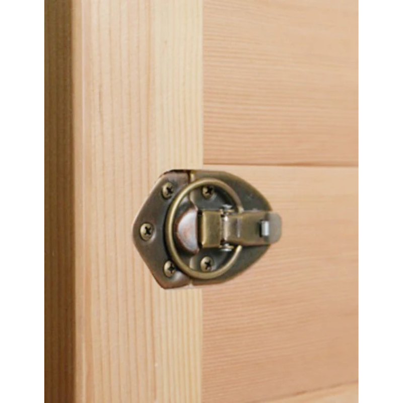 ReGen8 Duo 2 Person Outdoor Infrared Sauna Assembly Lock Look