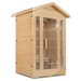 ReGen8 Duo 2 Person Outdoor Infrared Sauna Left Side View