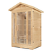 ReGen8 Duo 2 Person Outdoor Infrared Sauna Right Side View