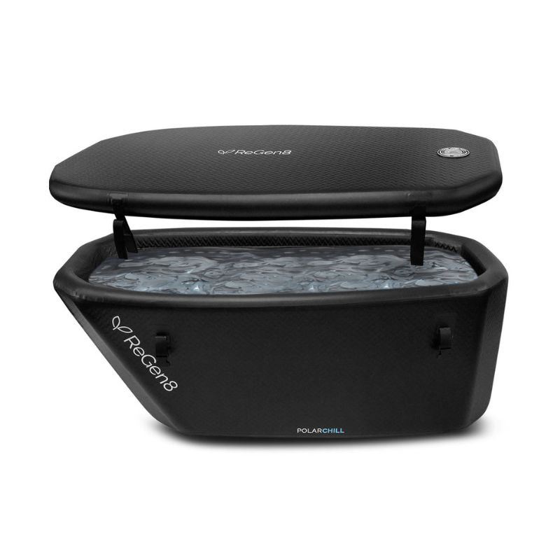 ReGen8 PolarChill Cold Plunge Portable Ice Bath in Black Colour