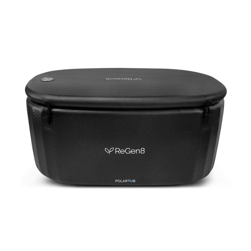 ReGen8 PolarTub Cold Plunge Portable Ice Bath with Cover On Top