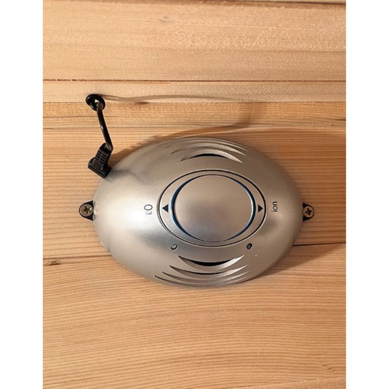 ReGen8 Trio 3 Person Infrared Sauna Look of the Oxygen Ioniser