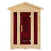 ReGen8 Trio 3 Person Outdoor Infrared Sauna Front View