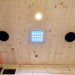 ReGen8 Trio 3 Person Outdoor Infrared Sauna Lights Look Inside