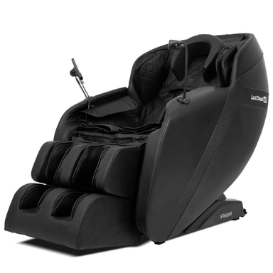 Regen8 LuxCloud Air Zero Gravity Heated Massage Chair (Black) Front Side View