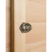 Regen8 Trio 3 Person White Outdoor Infrared Sauna Assembly Lock Look