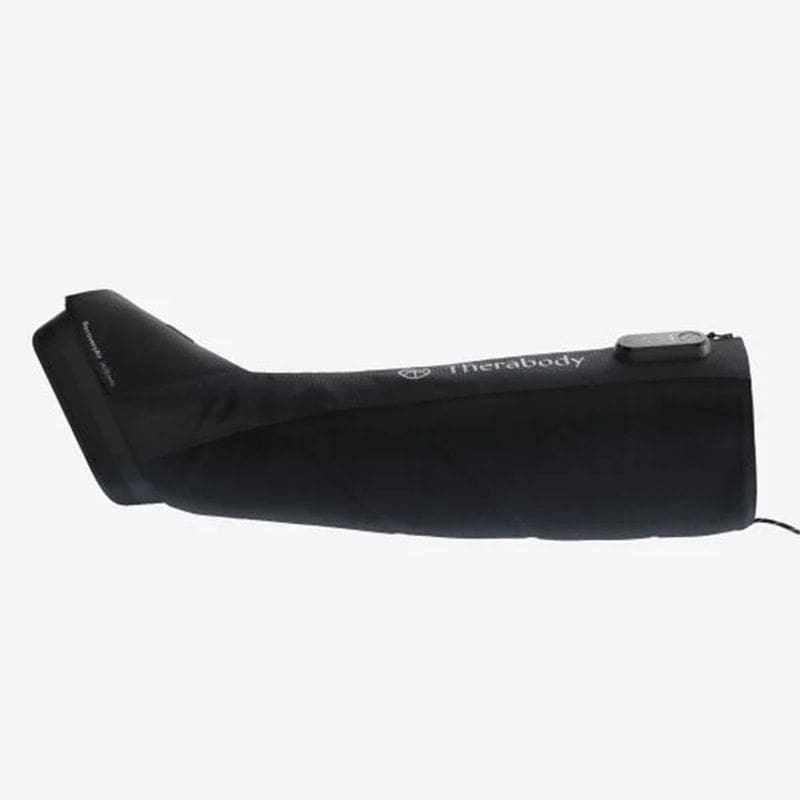Recovery Air Jet Boots In Black Colour Side View Look