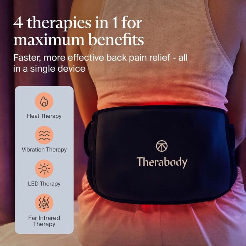 Therabody ThermBack LED Lower Back Wrap therapies types