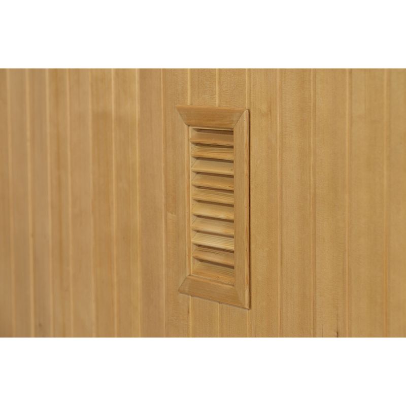 Whyric Terra 6 Person Traditional Sauna Ventilation Look Outside