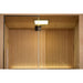 Whyric Vanta 4 Person Traditional Sauna Ceiling Look with Light On