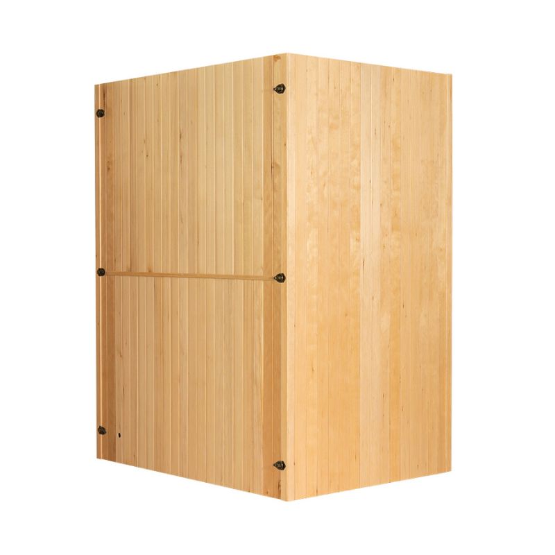 Whyric Vanta 4 Person Traditional Sauna Backside Complete Look