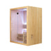 Whyric Vanta 4 Person Traditional Sauna  Front Side Complete Look Outside