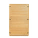 Whyric Wellness 2 Person Hemlock Infrared Sauna Back View