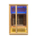Whyric Wellness 2 Person Hemlock Infrared Sauna Front View