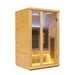 Whyric Wellness 2 Person Hemlock Infrared Sauna Left Side View