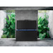 chest freezer cold plunge indoor with plants behind