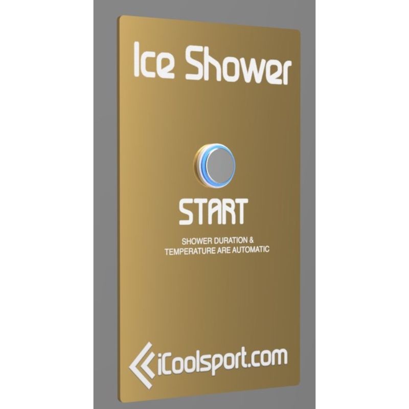 iCoolSportIceShowerRecoverySystemButtonPanelDisplaylook