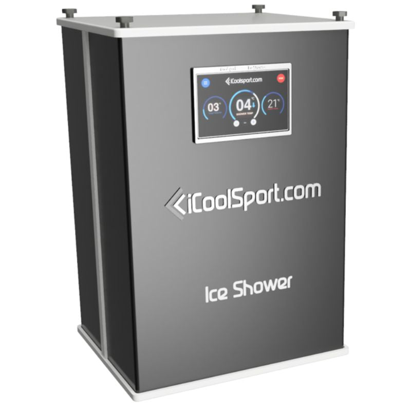 iCoolSportIceShowerRecoverySysteminBlackColourFrontView