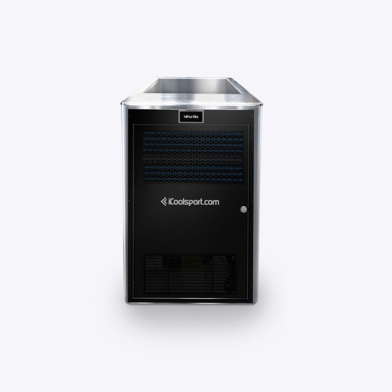 iCoolSportMiPodEliteStainlessSteelIceBathFrontView