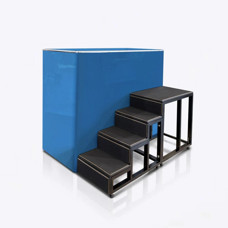 iCoolSport MiPod Pro Hot Plunge Pool in Blue Colour with External Ladder