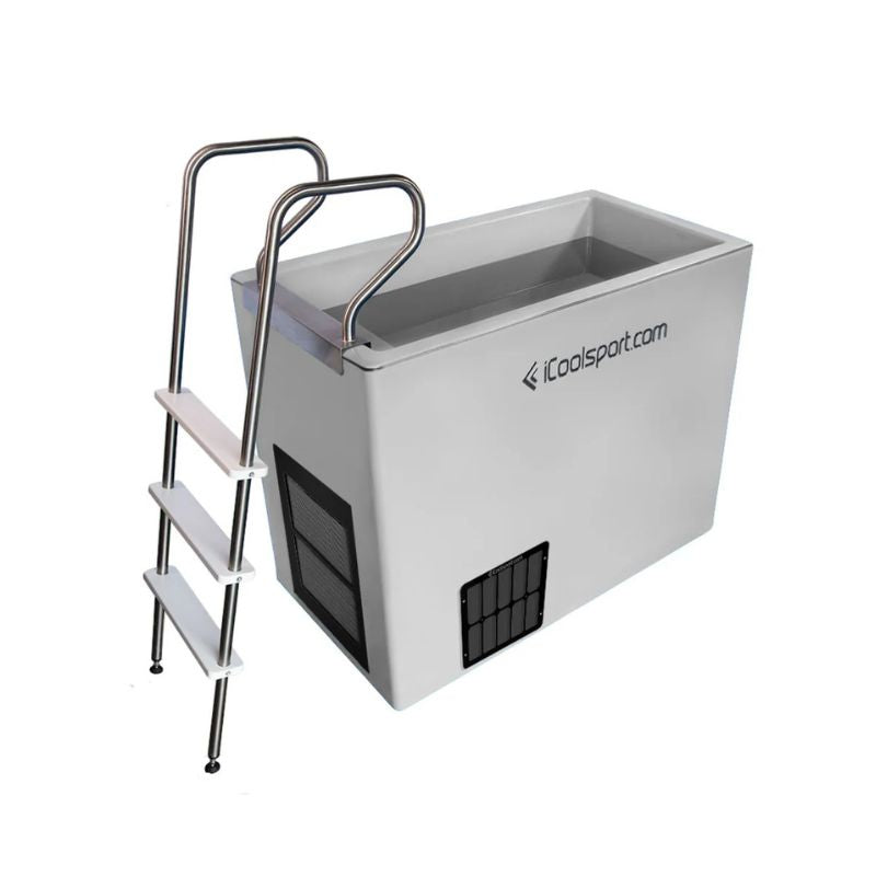 iCoolsport MiPod PRO with Remote Chiller in Pearl Grey Colour with External Ladder