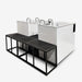 iCoolsport MiPod Ice Bath Rear Platform Complete Look with 2 Baths